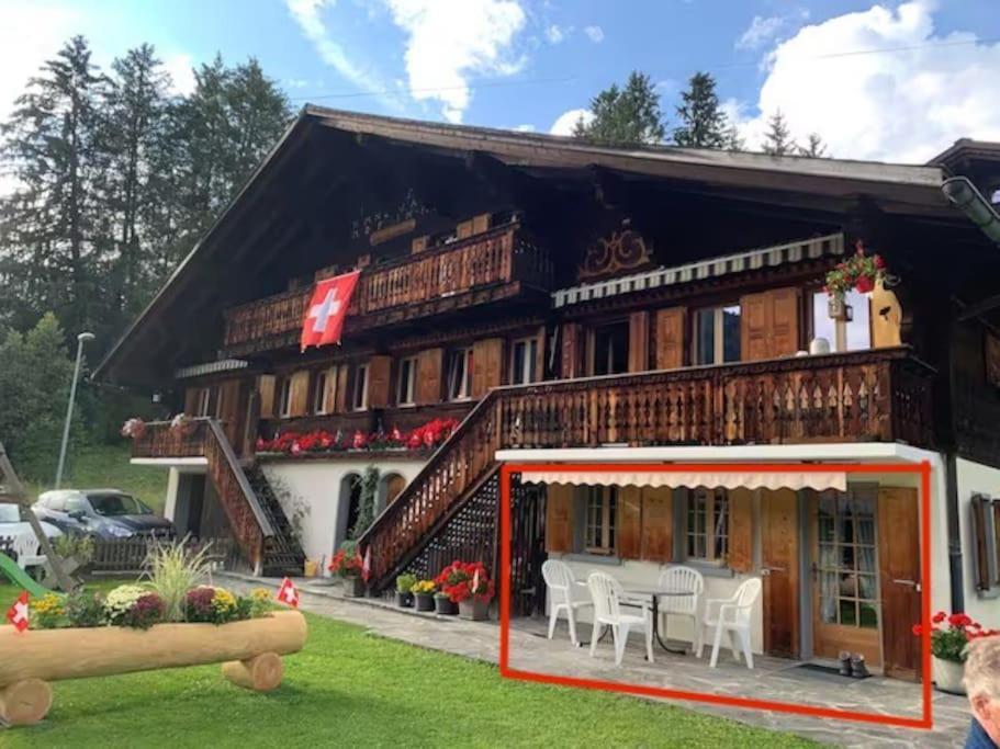 1 Apt, Kitchen, Patio, In Beautiful * Les Diablerets